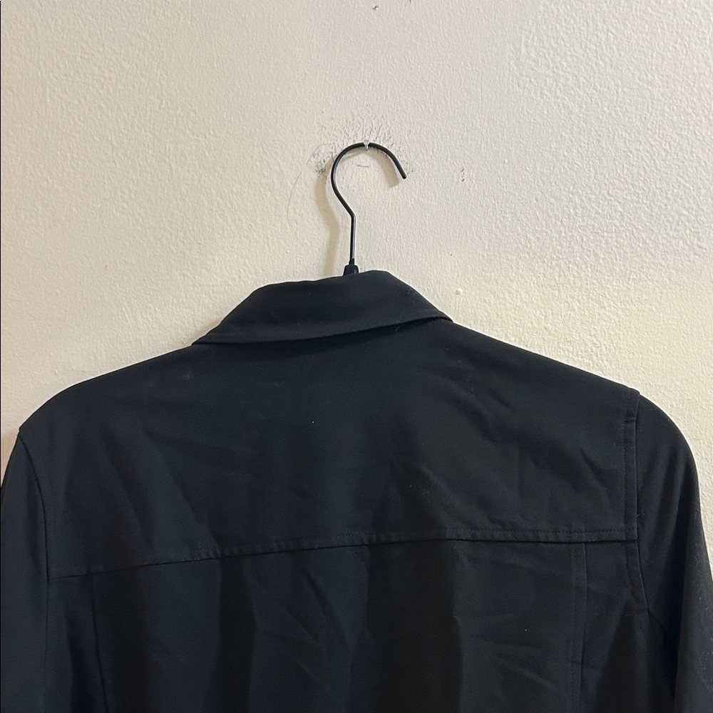 Real Clothes Black Button Down Shirt* - Picture 6 of 7